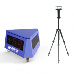 Ultrasonic Wind Speed Measurement Display System