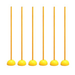 领军足球标志杆